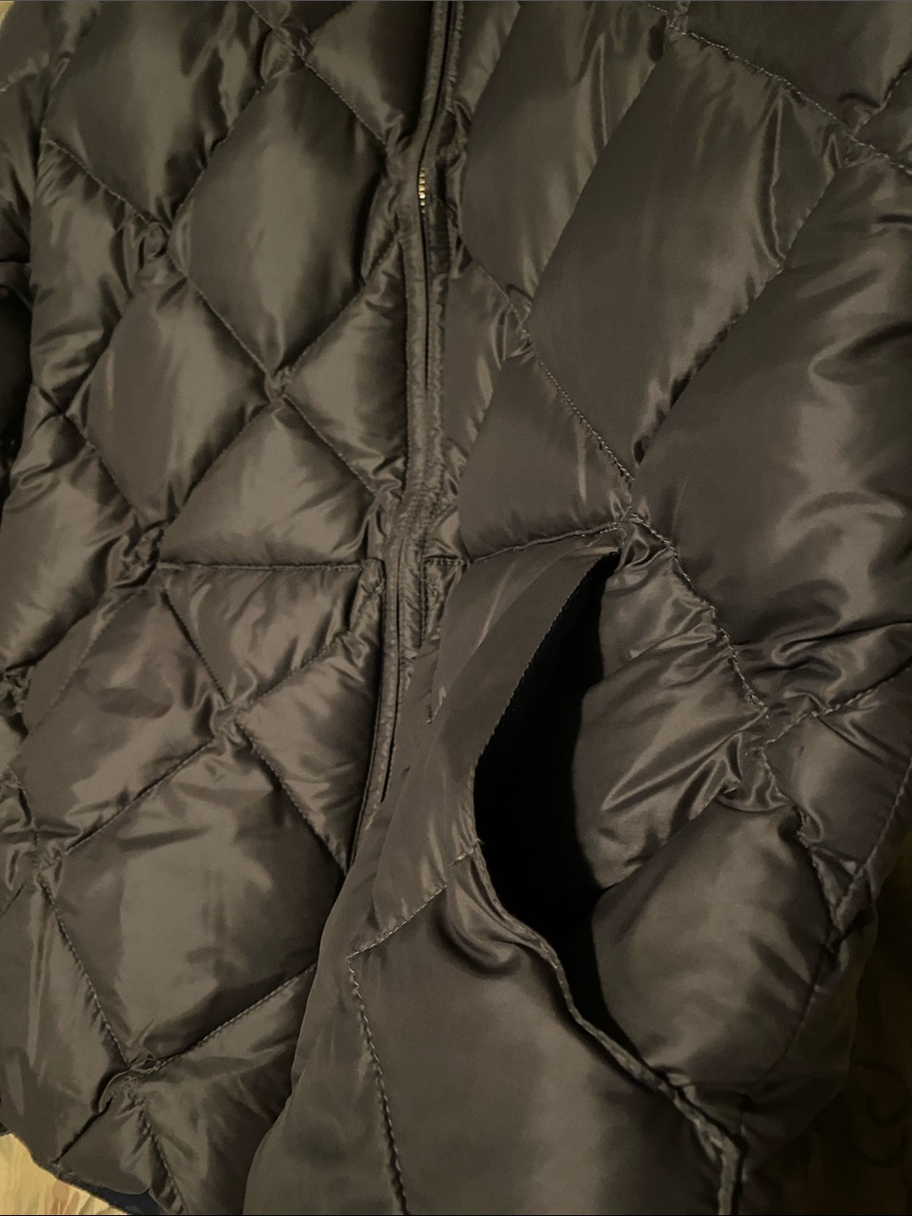 Imogene + Willie x Crescent Down Works Quilted Bomber, Size XS - Picture 11 of 13